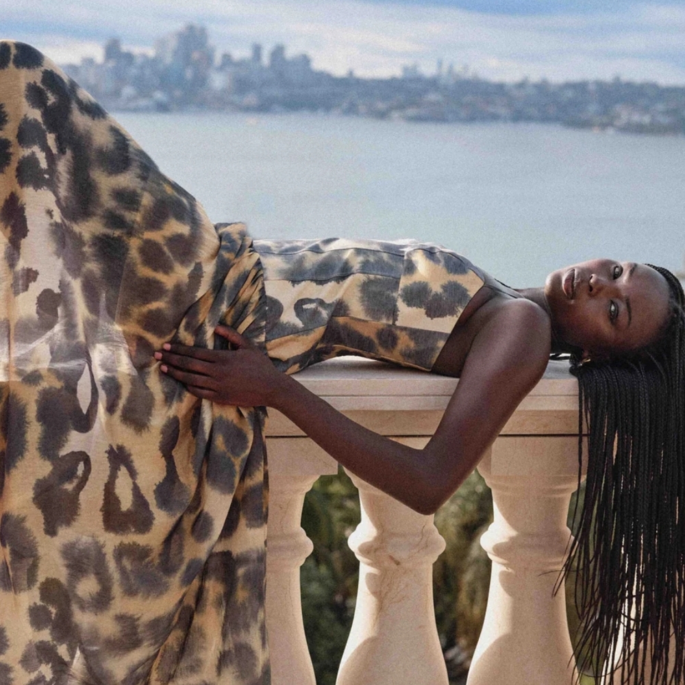 Sheike Leopard Print Dress
